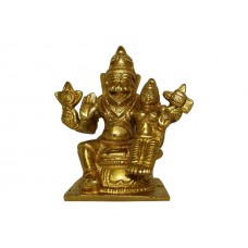 Narasimha Lakshmi in Brass - small